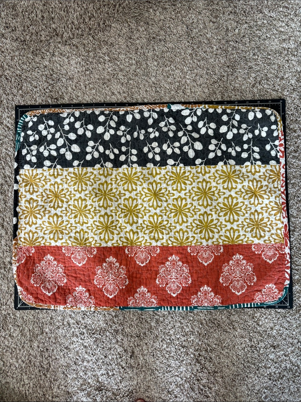 Lush decor bohemian patchwork pillow case cover
